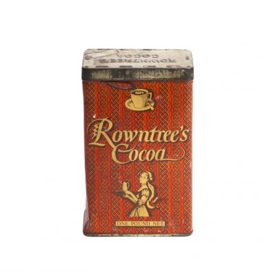 Puszka na kakao marki „Rowntree’s Cocoa”. Anglia XX w.